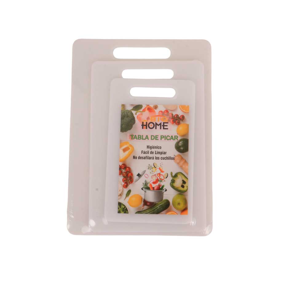 Tabla/Picar Big Home 3 Piezas Mia-8362