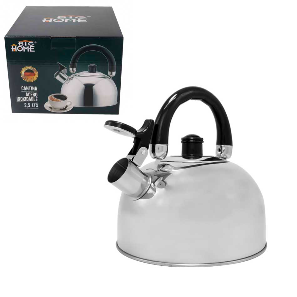 Cantina De Acero Inoxidable 25 Litros Big Home Cromada Am1000