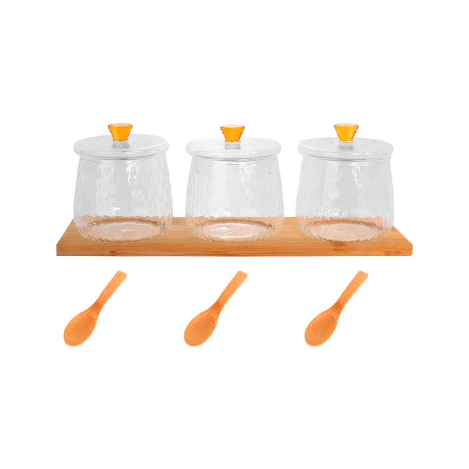 Set De Frasco para Especies de Vidrio Big Home XJG002