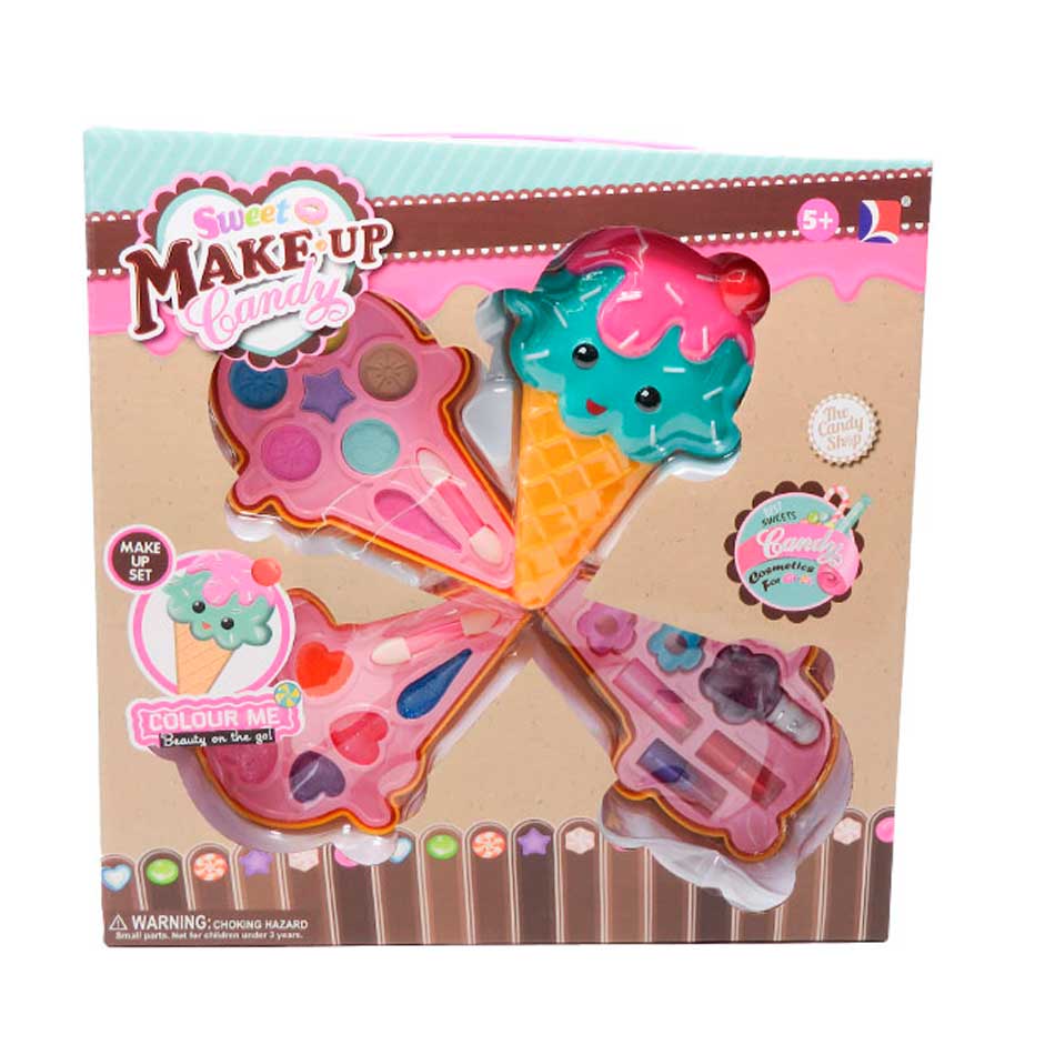 Set Maquillaje Make Up Candy F/Helado Caja | 10432A