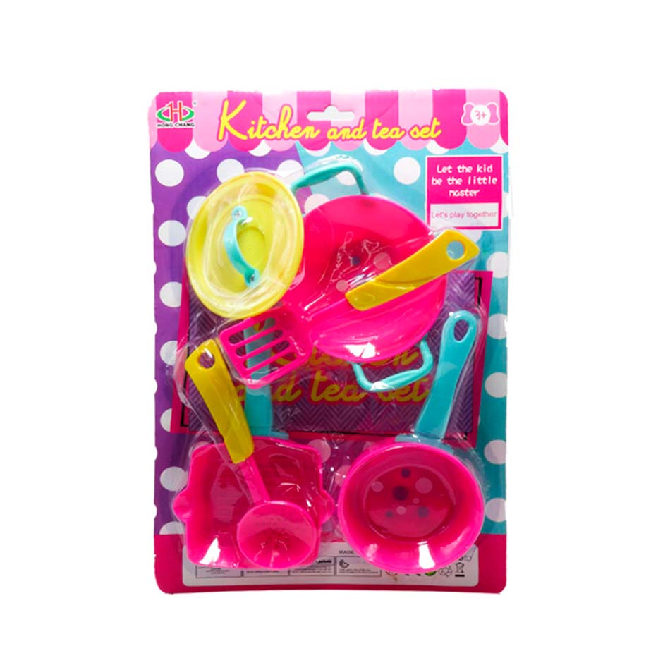 Set Cocina Infantil Con Utensilios Ln2010D