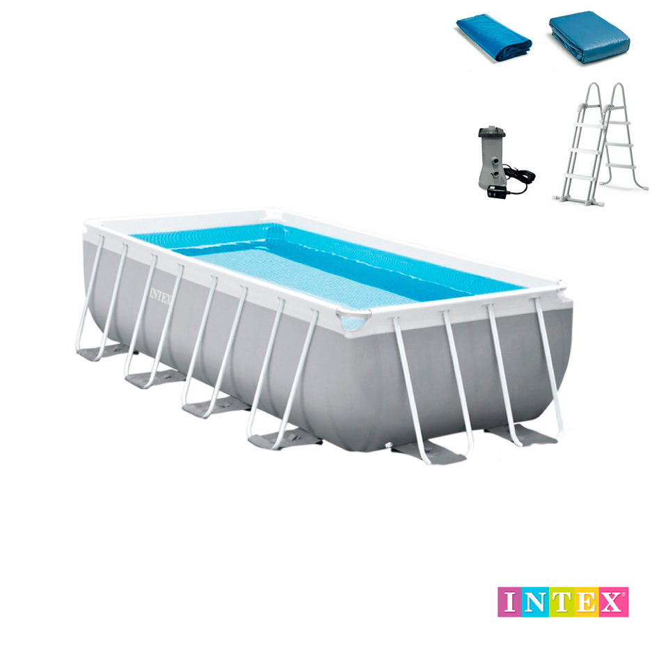 Piscina Intex Rect 488X244X107Cm 26791Eh