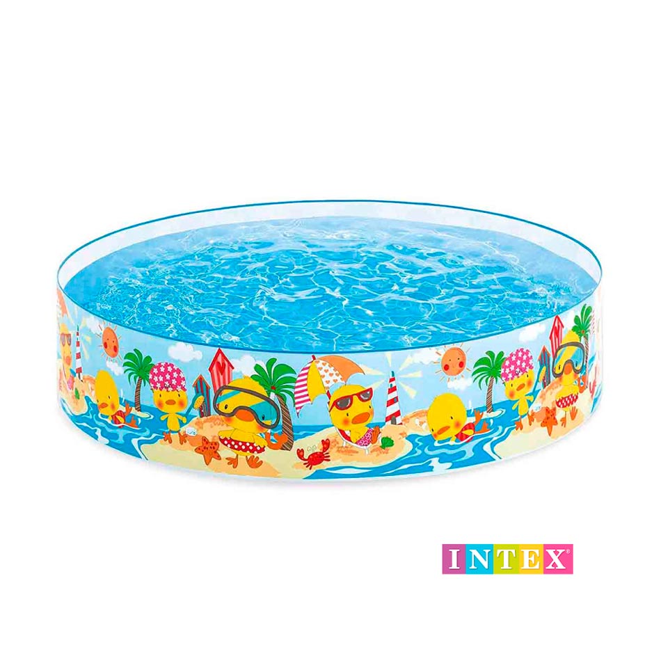 Piscina Rigida Redonda 25X122Cm Intex 58477Np