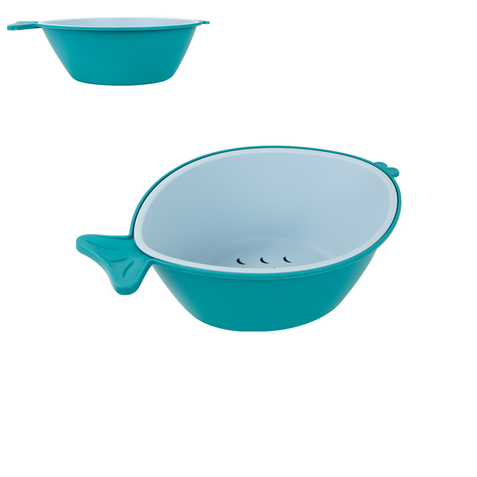 Escurridor Plastico 2 En 1 En Forma De Pez Mia10247