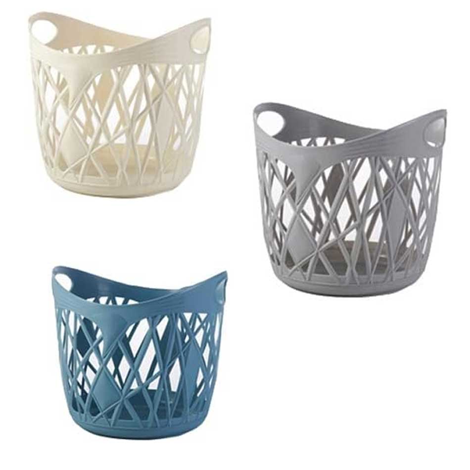 Canasta Oval Plástica Big Home Mia-20341