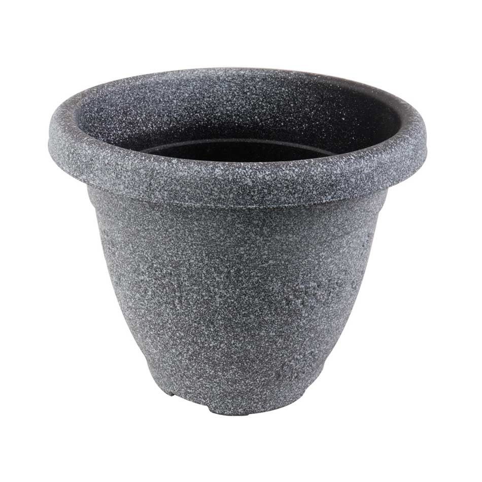 Macetero Plástico Gris Red 22*18Cm Mia-20533