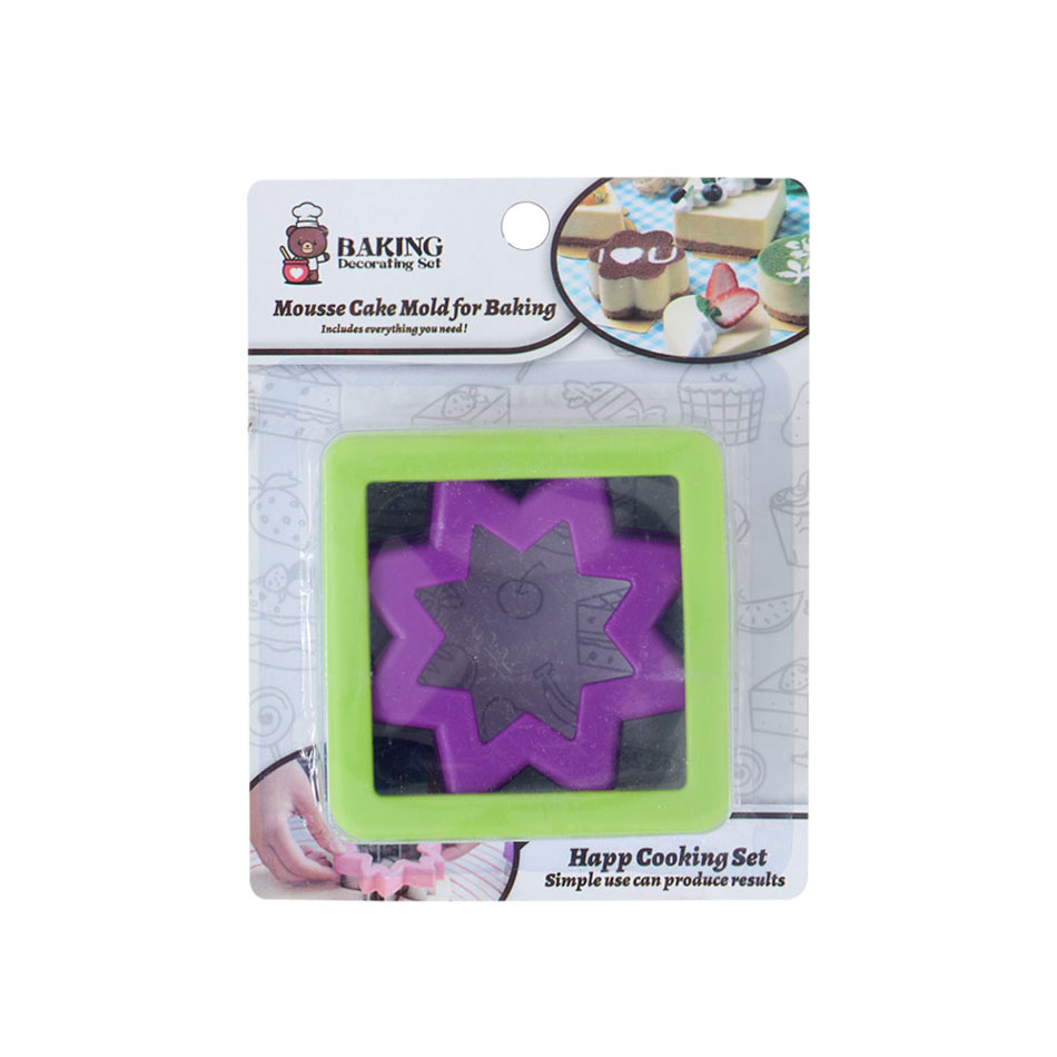 Cortador Para Galleta Formas 2 Piezas Acero Pl Mia-20478