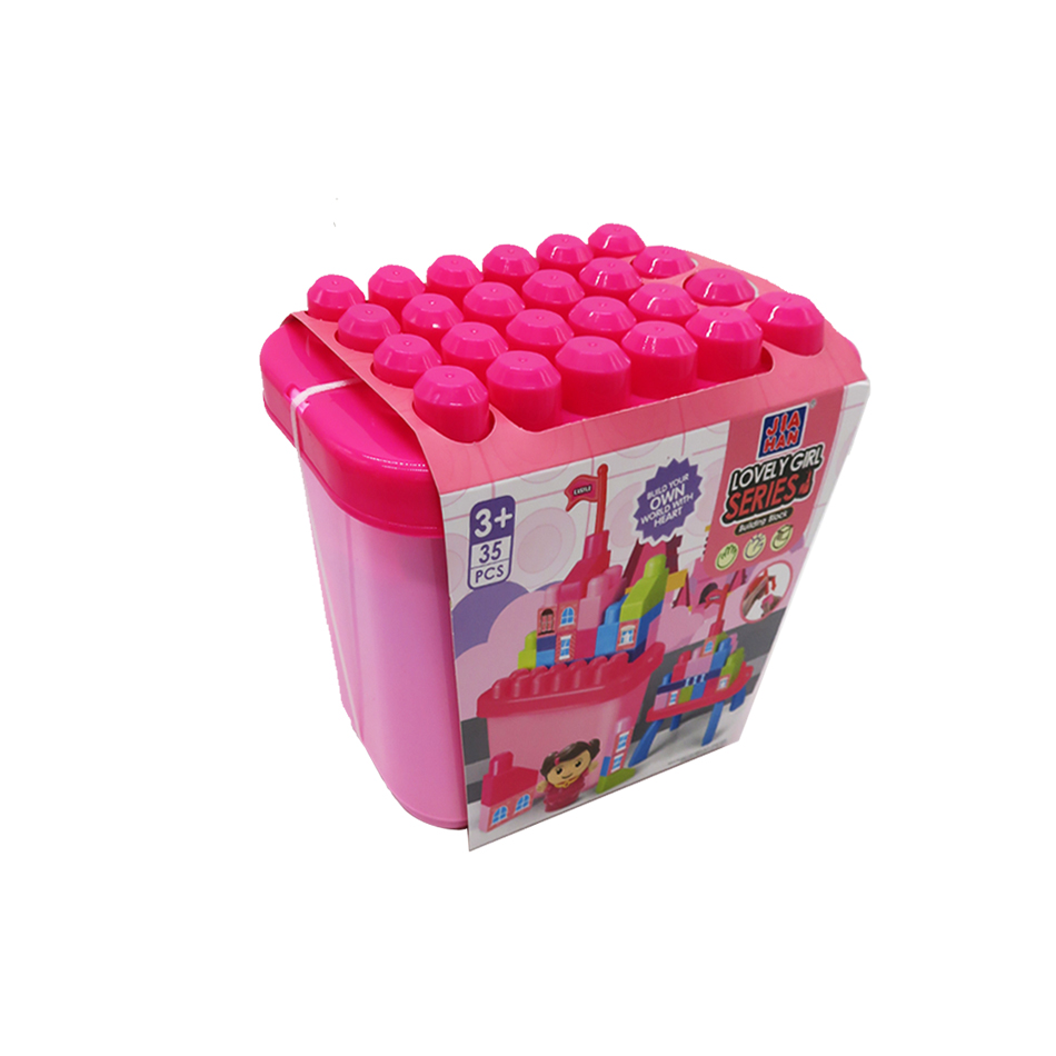 Baul C/Lego Lovely Girl Jia Han 35 Piezas J777-46