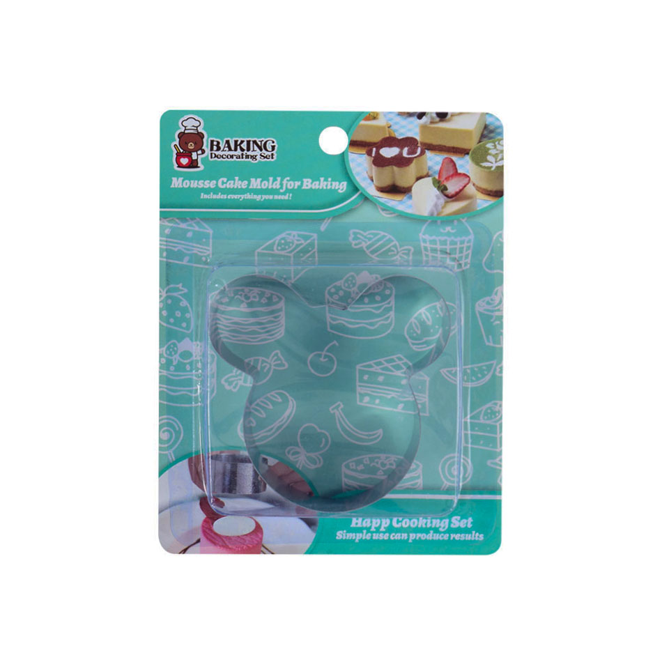 Cortador Metalico Forma Osito Mia20485