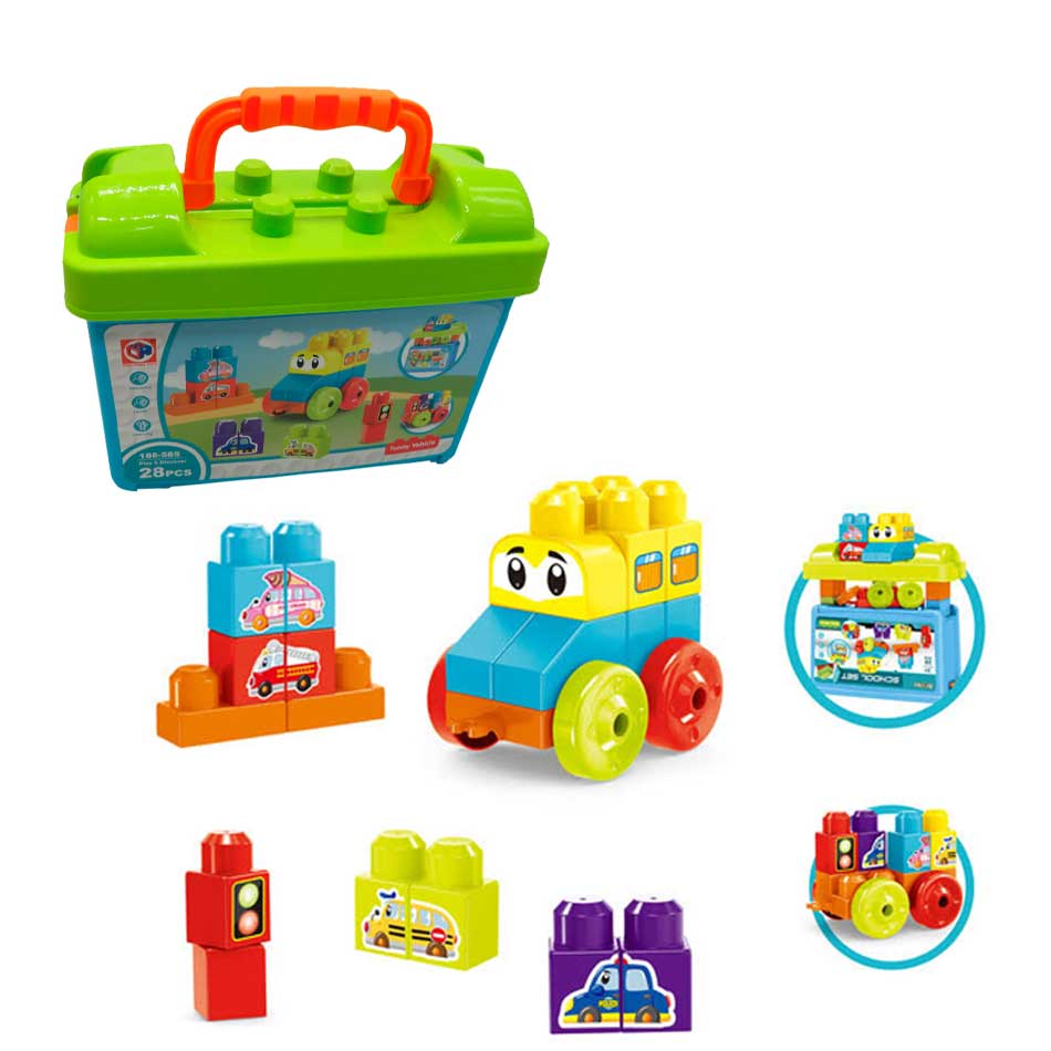 Mochila C/Lego 28 Piezas 188-585