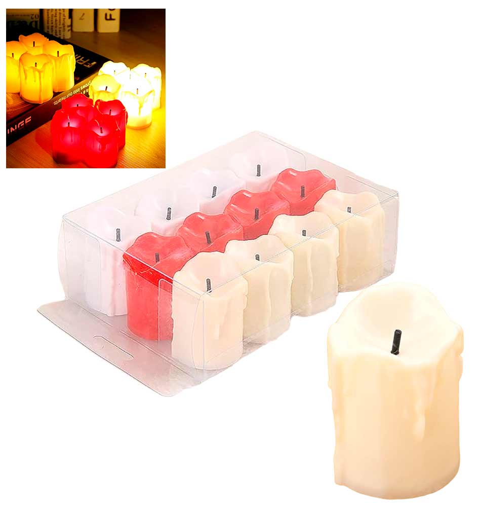 Adorno Navidad Vela Xund Surtido Mia-10371