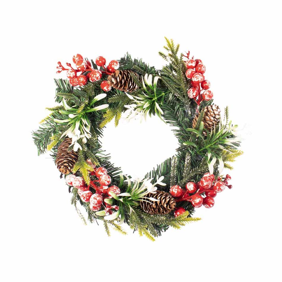 Corona Navidad 24Cm Mia-20831