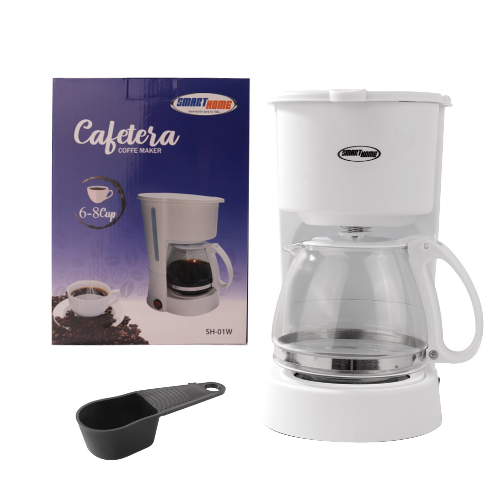Cafetera 650W Blanca Smart Home SH-01W