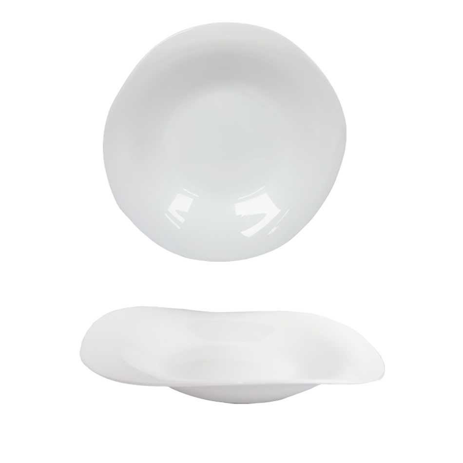 Plato Hondo Opal Redondo 11.6 pulgadas Big Home Blanco BY23LYYSP120