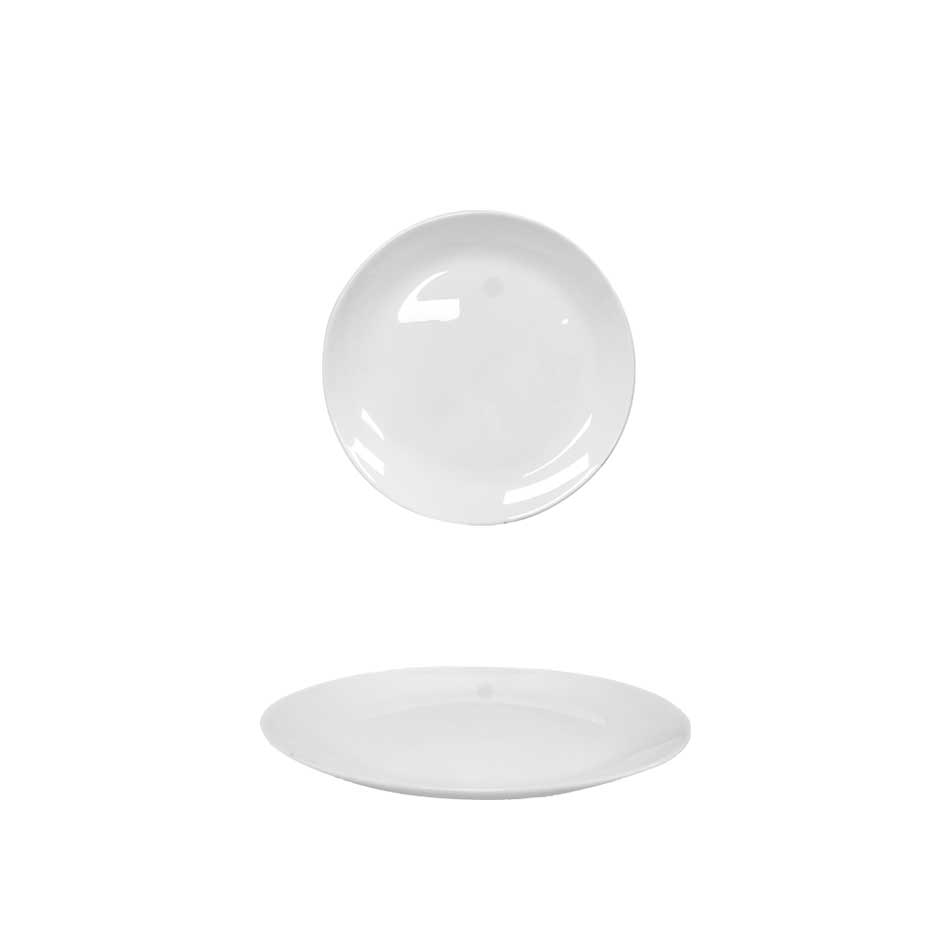 Plato Tendido Opal Redondo 7.5" Big Home Blanco LQP75/6