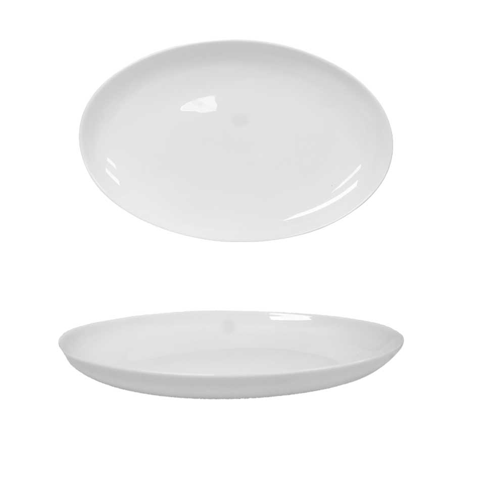 Plato Tendido Opal Ovalado 13 pulgadas Big Home Blanco LPKYP130/3