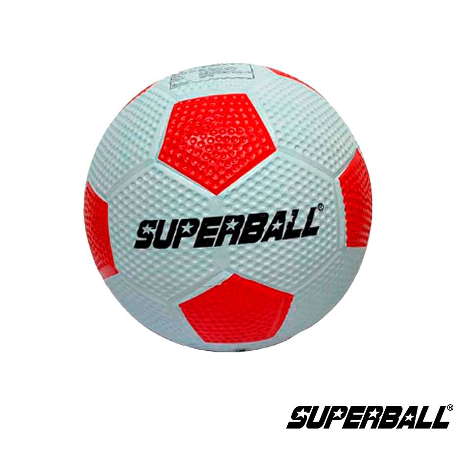 Pelota Superball Football Nro. 5 Banco/Rojo Sgr5001C