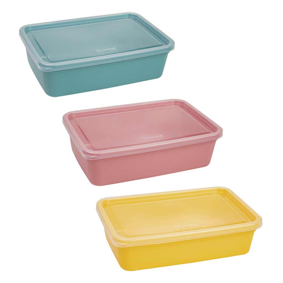 Repostero Rectangular Slim 1,4 Litros - Mix Color Jaguar 3194