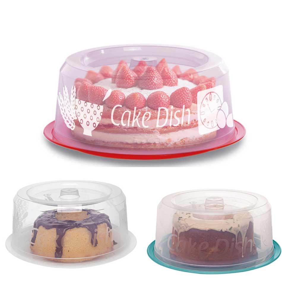 Porta Torta 30X13Cm Plastico Jaguar 0025