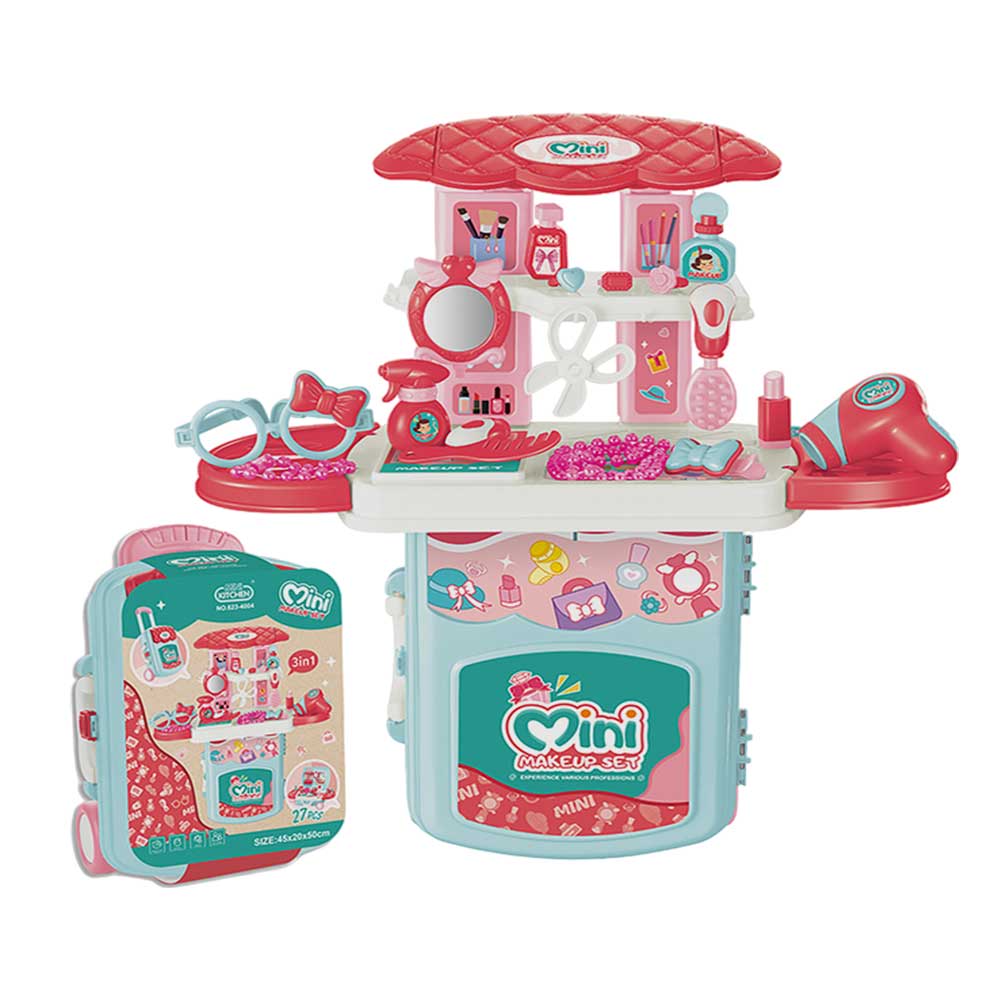 Mochila Con Accesorios Mini Makeup 27 Piezas 623-4004