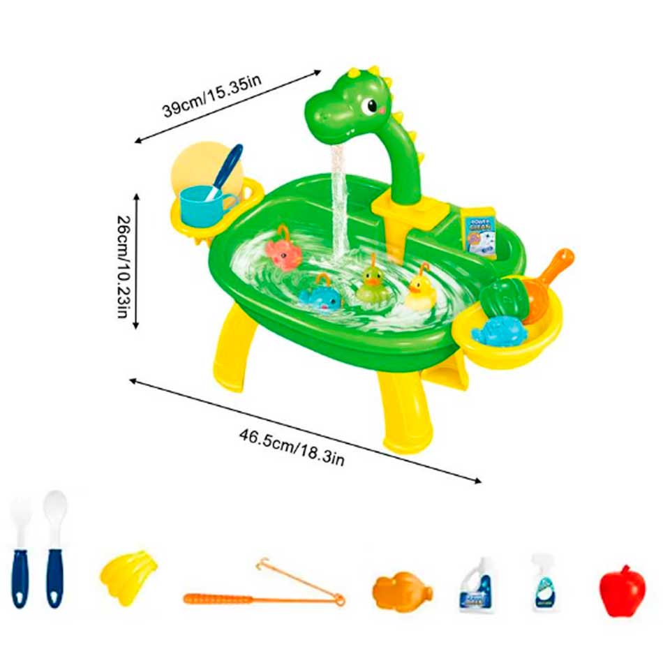 Set Lavavajilla Dinosaurio 7987B