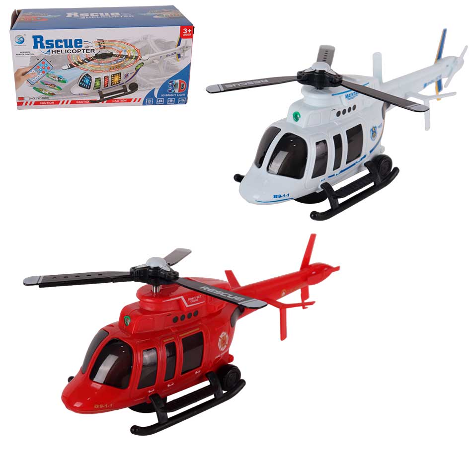 Helicóptero C/Son-Luz Rscue Jyd180B-1