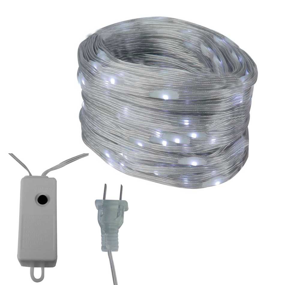 Luces Navidad Led Cordon 260L Blanca Mia-10553