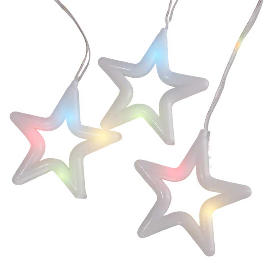 Luces Navidad Colgante Luna/Estrella Multic Mia-10560M