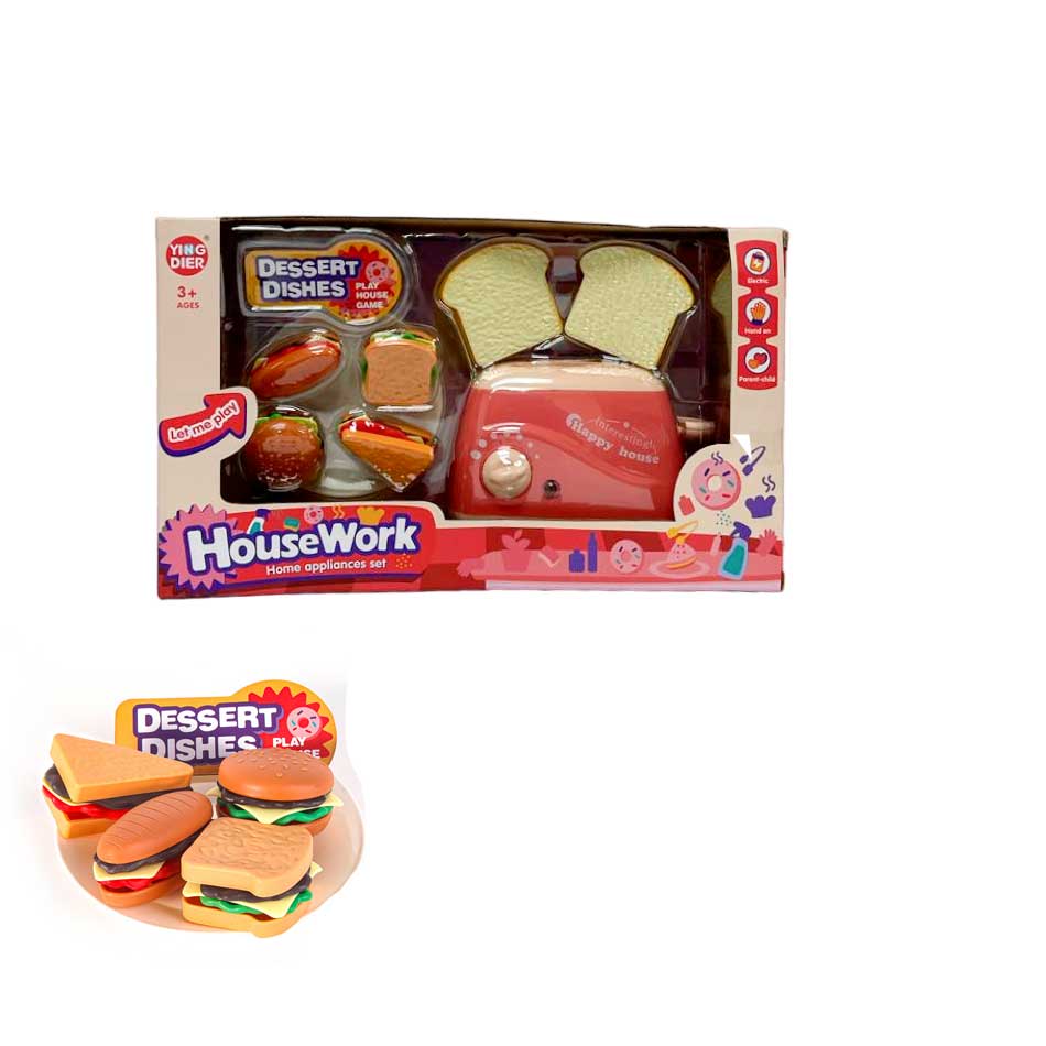 Tostadora Juguete Accesorios House Work 9313D2