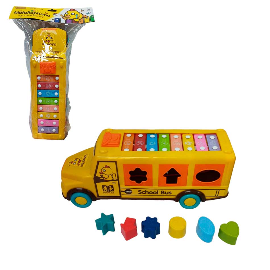 Xilófono Infantil En Forma De Autobus 20111