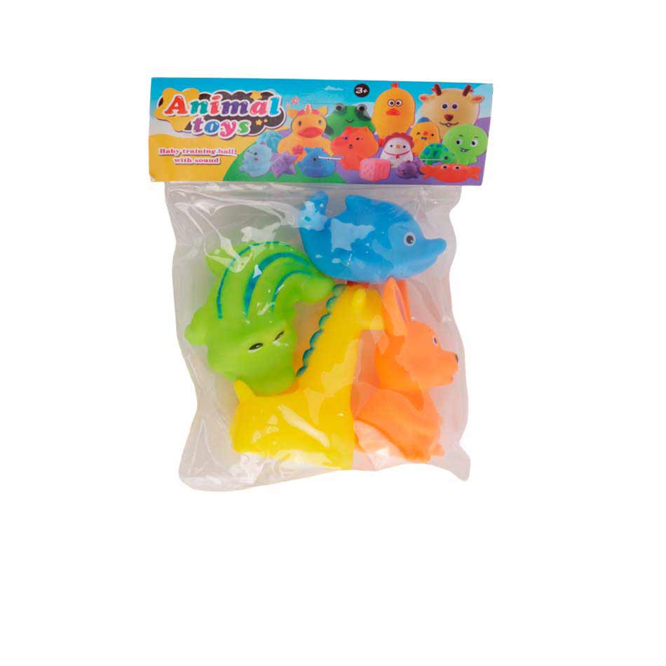 Set Animales Funda 4 Pza Surtido 8989-188