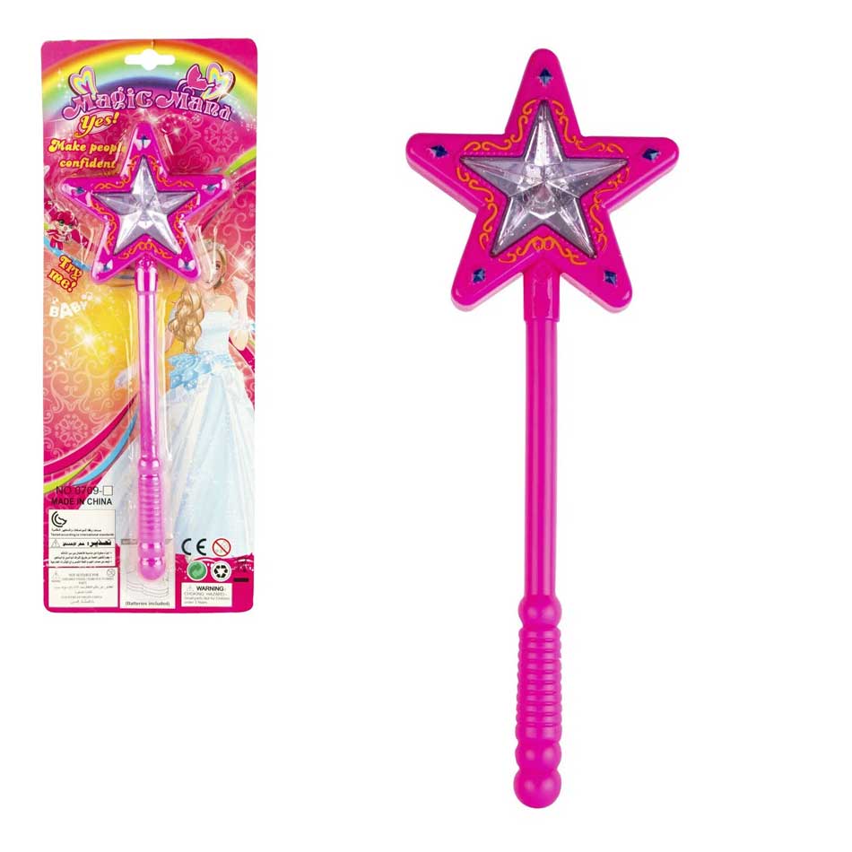 Varita Magica Estrella Con Luz Magic 0709