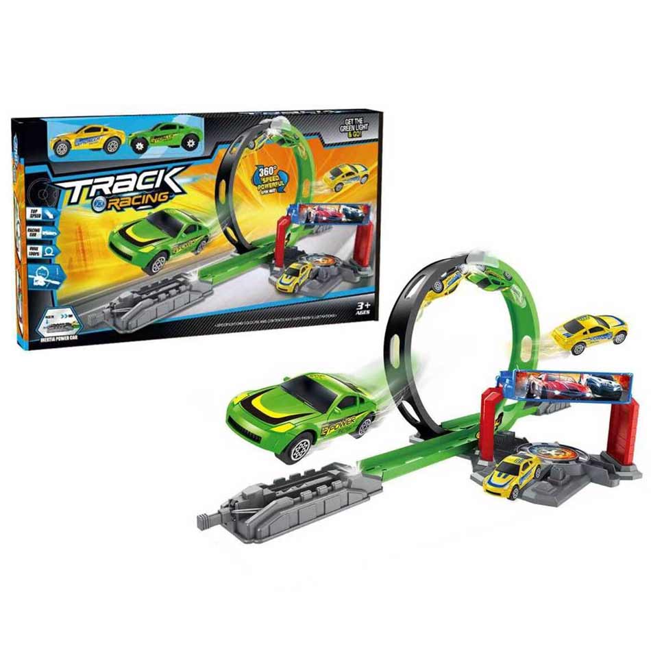 Pista De Autos A Friccion Acrobatico 8036