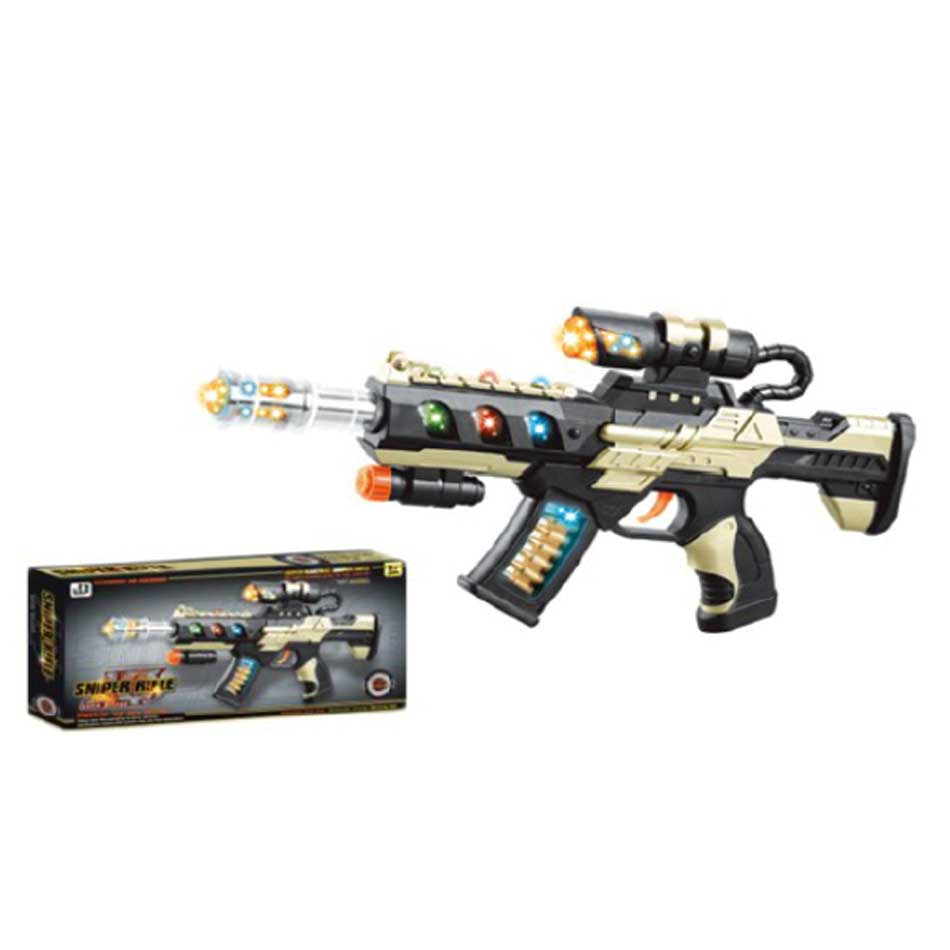 Metralleta C Luces Caja Jq3088A