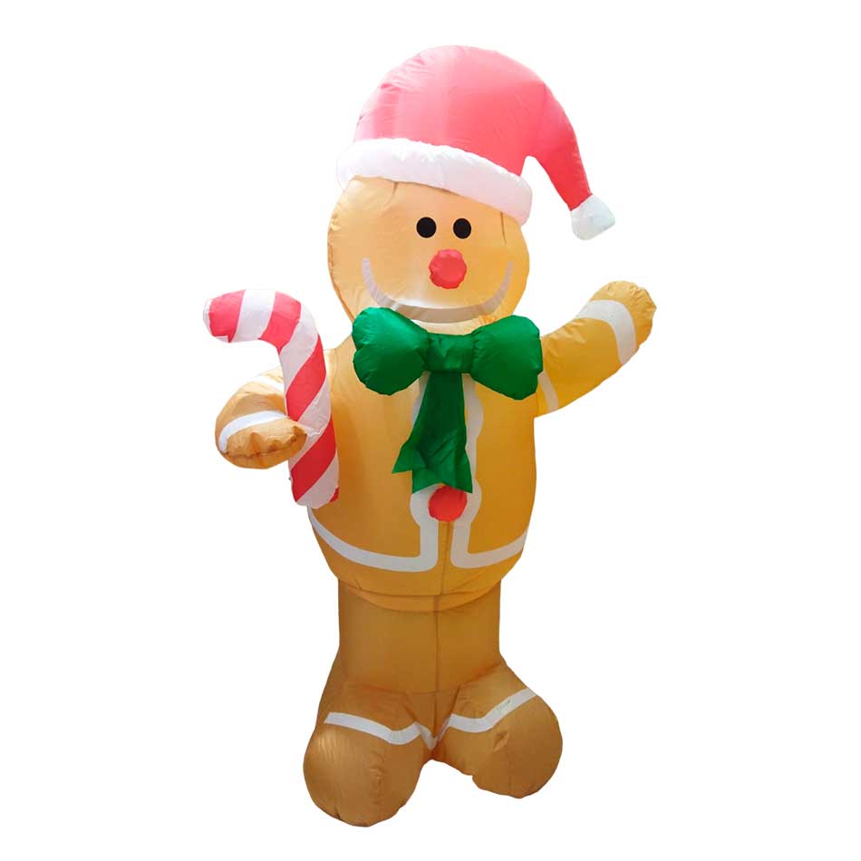 Galleta Jengibre Inflable Navideño 150cm Mia11205