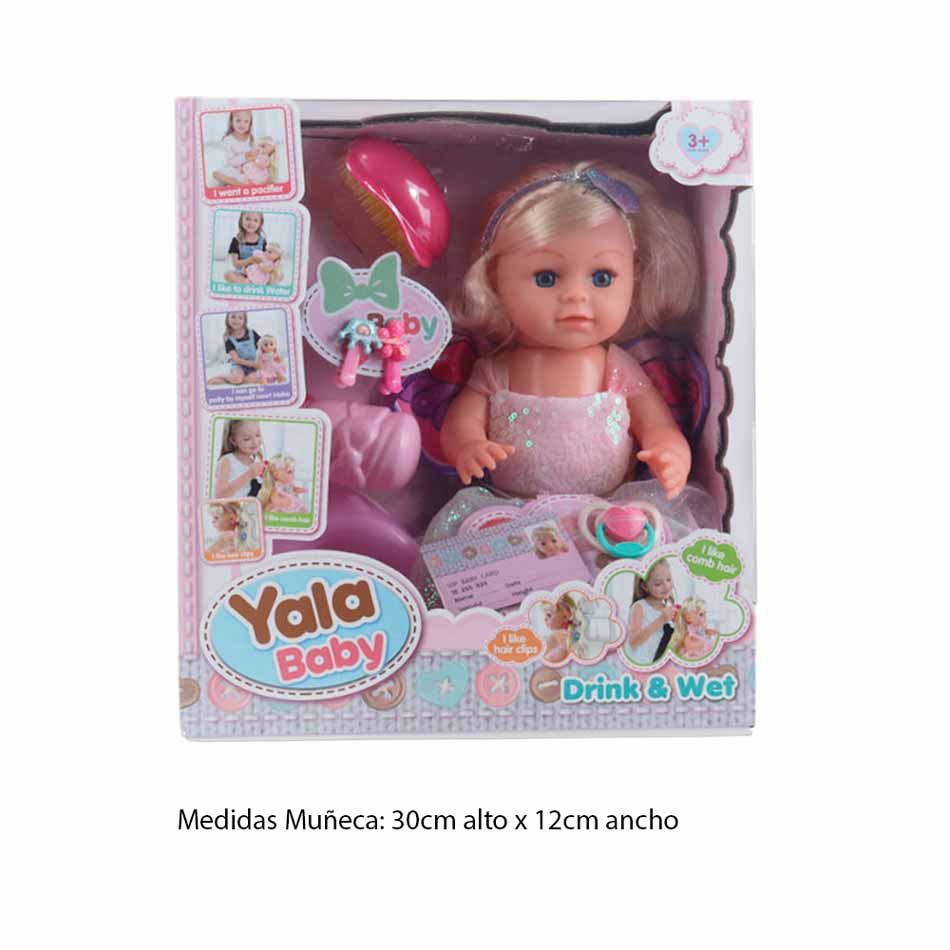 Muñeca Accesorios Yala Baby Caja Yl2236A