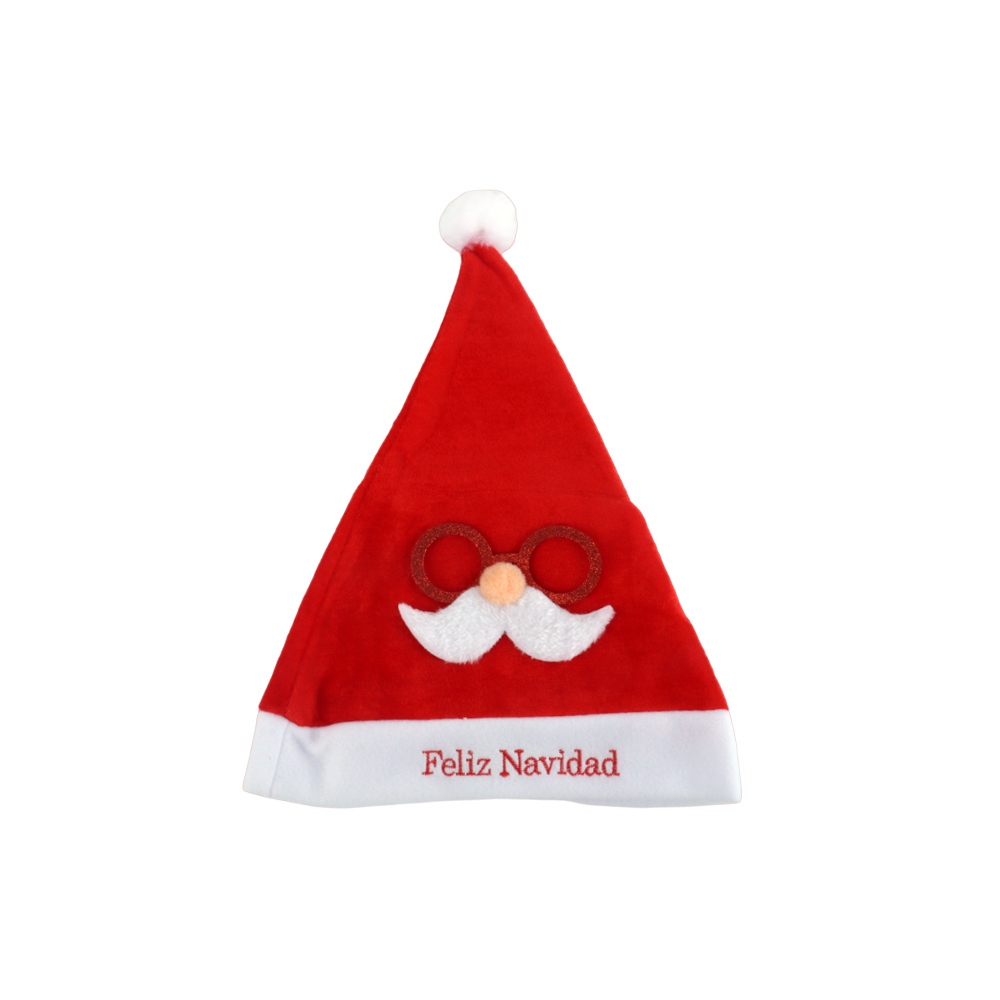 Adorno Navidad Gorro C/Bigote Mia11138