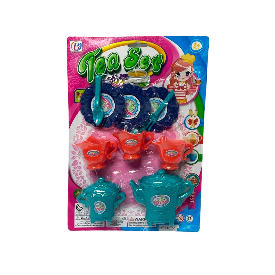 Set Tea 10 Piezas Bl Ly-1058