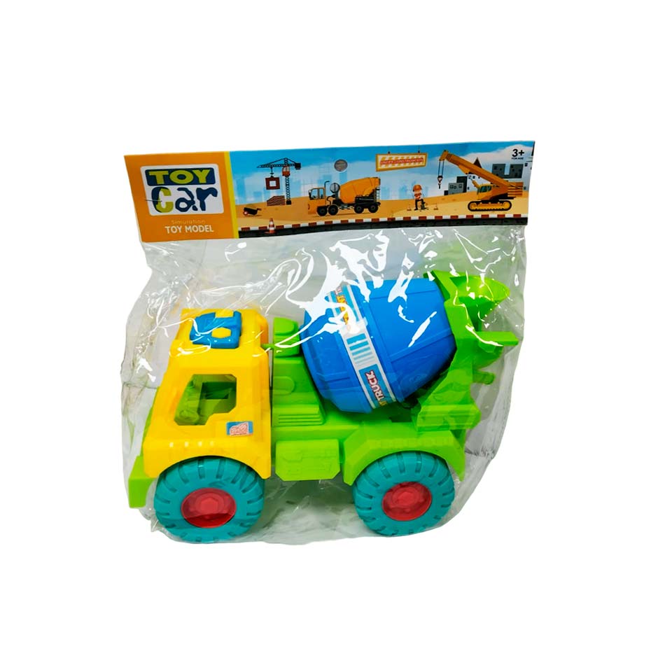 Carro Plástico Mezcladora Funda 30X22Cm Truck 693