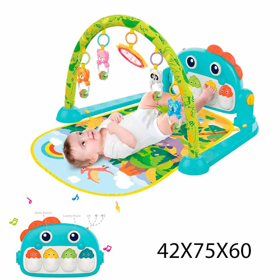 Gimnasio Musical para Bebe Piano Dinosaurio HE0643