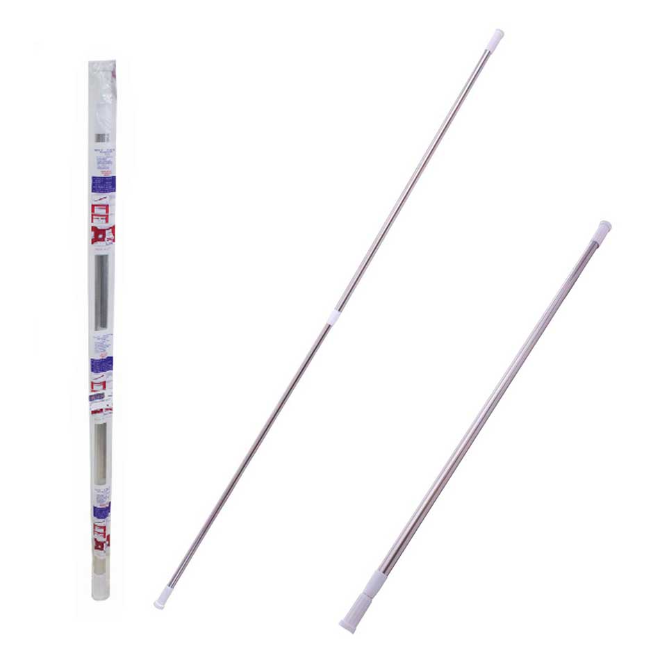 Barra Aluminio Extendible Para Cortina 110X200Cm Mia1689116