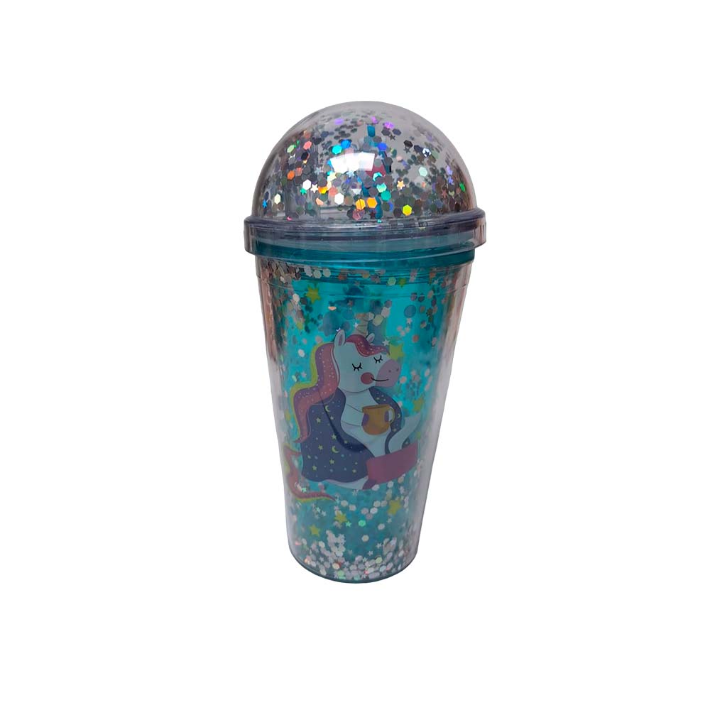 Vaso Acrílico De Unicornio 450Ml Mia11321