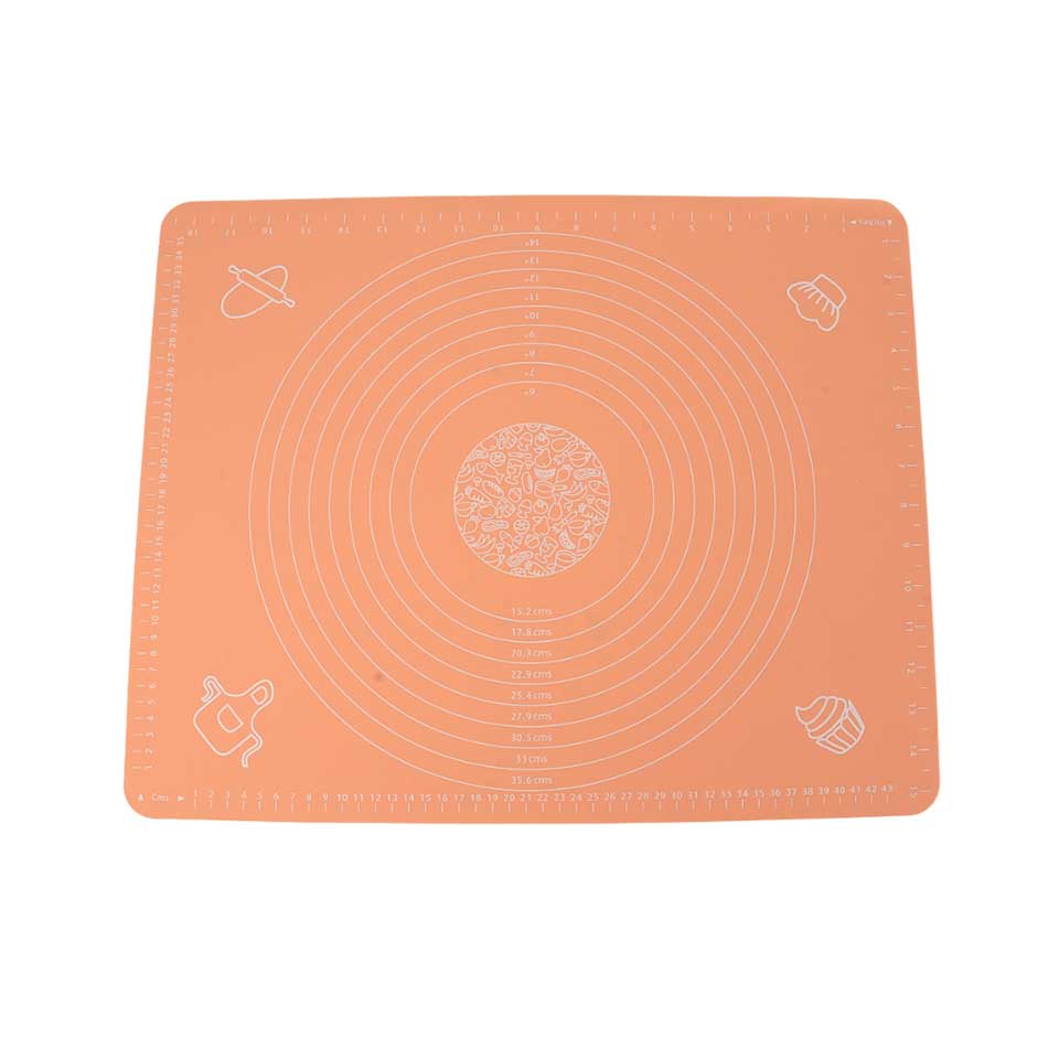 Tapete Medidor P/Reposteria Silicona 40*50Cm Mia-12559