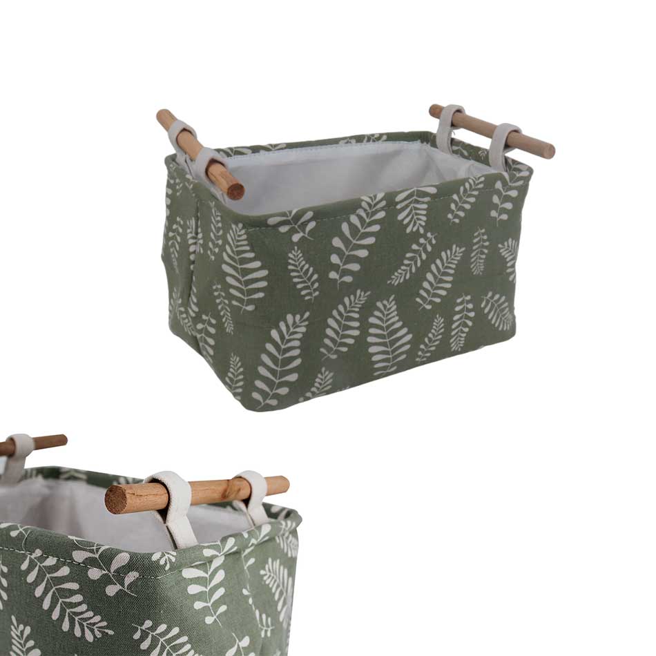 Cesto Organizador Con Asas 30X20X18Cm Mia11701