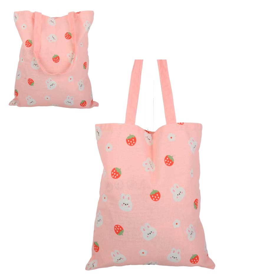 Bolso Playero de Lona Estampado Figura MIA11704