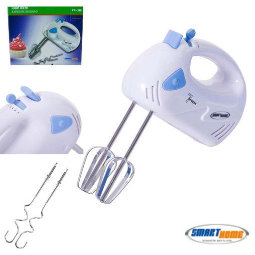 [7100214] Batidora de Mano 7 Velocidades Smart Home PN-208