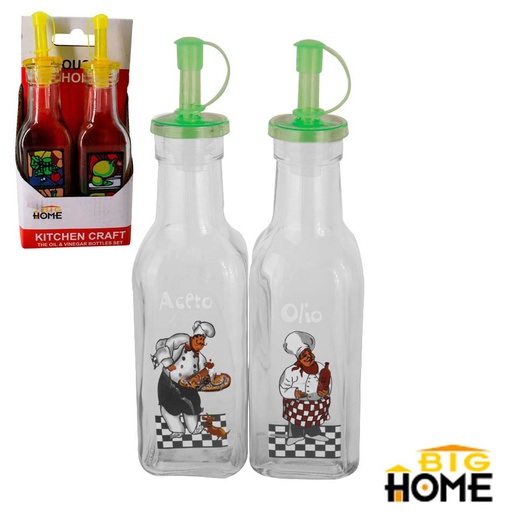 [1100394] Set Aceitera/Vinagrera Big-Home 2 Piezas Big1015