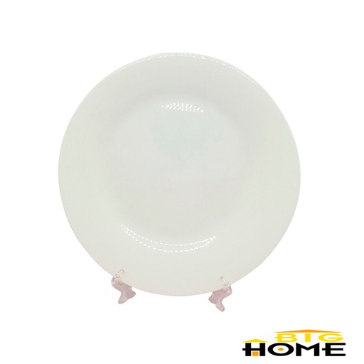 [1204690] Plato Tendido Opal Redondo 10 pulgadas Big Home Blanco LFBP100/6