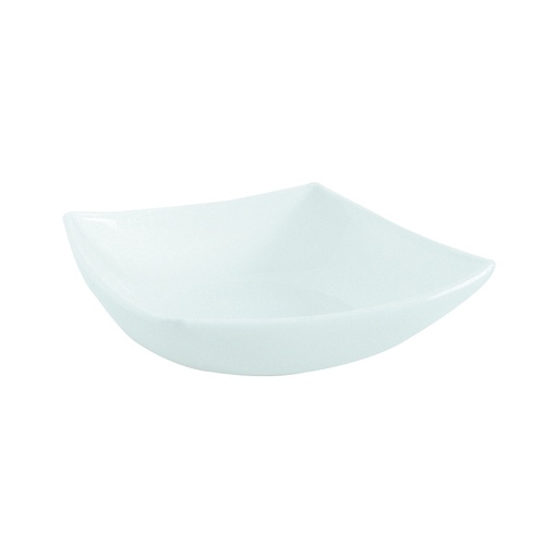 [1203437] Plato Hondo Opal Cuadrado 10 pulgadas Big Home Blanco JFQW100/3