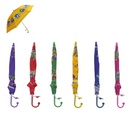 Paragua Bastón Para Niña C/Pito Auto Bumk-817-Fp(W)